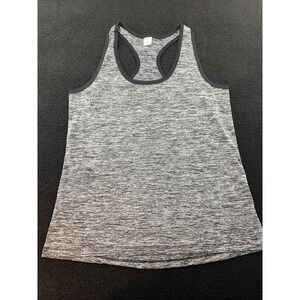 Sport-Tek Ladies Racerback Tank Top Athletic Workout Gray Heather‎ Size L
